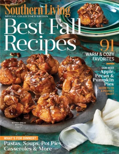 40 Southern Living Best Fall Recipes Special Collector S Edition 2020