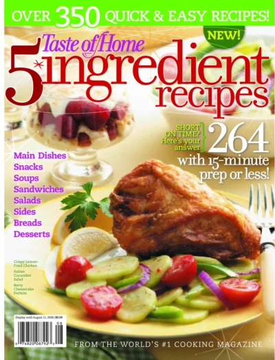 5 Ingredient Recipes 2008