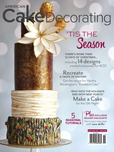 American Cake Decorating Magazine 2015 11 12