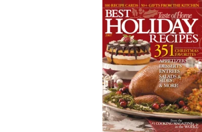 Best Holiday Recipes 2007