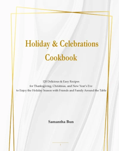 Bun S Holiday Celebrations Cookbook 2022