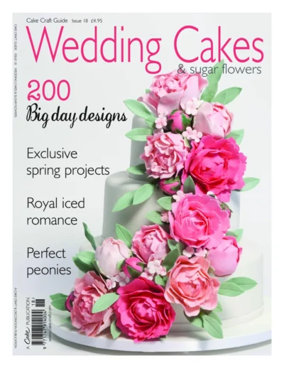 Cake Craft Guides 2014 18 Wedding Cakes Sugar Flowers