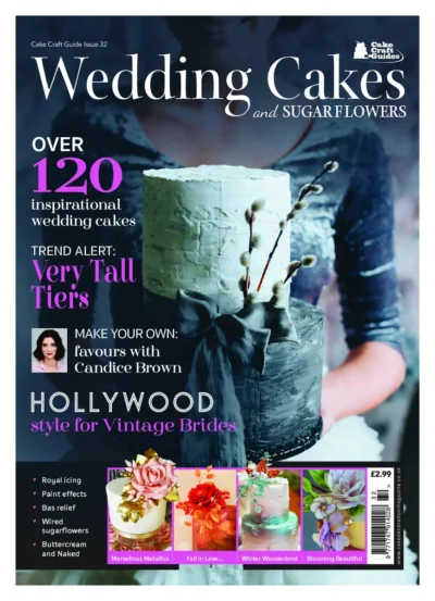 Cake Craft Guides 2017 32 Wedding Cakes Sugar Flowers