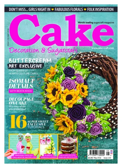 Cake Decoration Sugarcraft 2016 05
