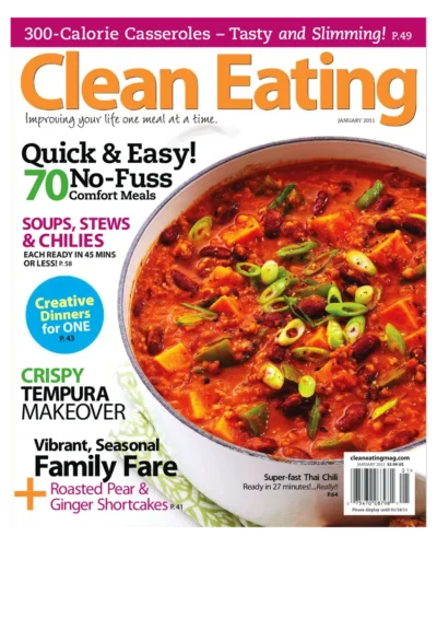 Clean Eating 2011 01