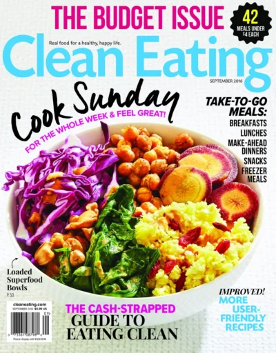 Clean Eating 2016 09