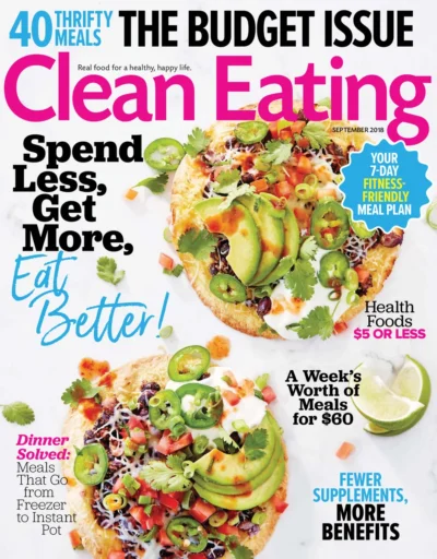 Clean Eating 2018 09