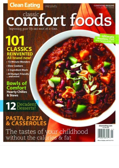 Clean Eating Comfort Foods 2012