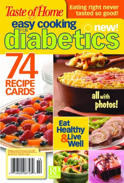 Easy Cooking For Diabetics 2007