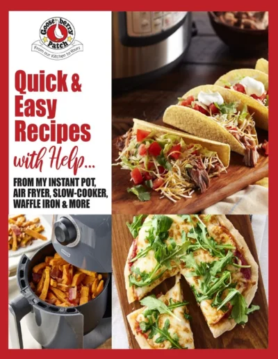 Gooseberry Patch Quick Easy Recipes With Help From My Instant Pot Air Fryer Slow Cooker Waffle Iron More