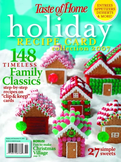 Holday Recipe Card Collection 2007