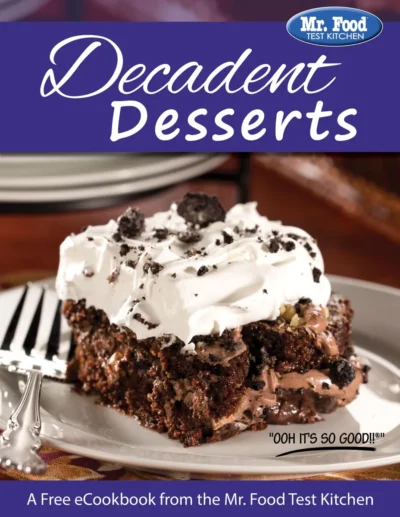 Mr Food Decadent Desserts 2016