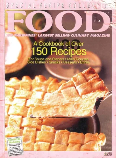 Norma O Chikiamco Food Philippine Culinary Magazine Special Recipe Collection 2003