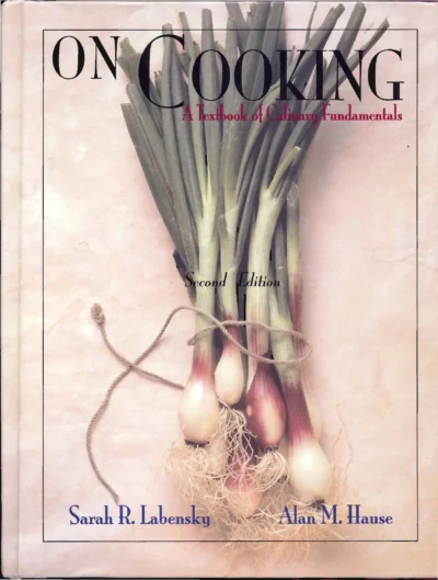On Cooking Textbook Of Culinary Fundamentals