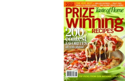 Prize Winning Recipes 2008