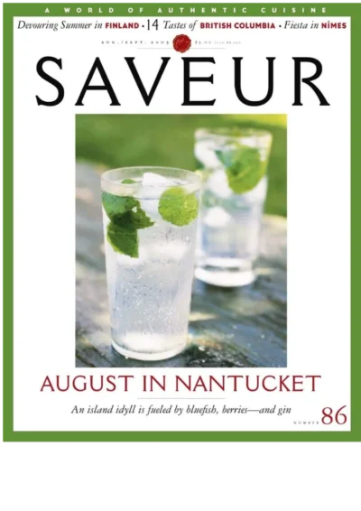 Saveur 2005 08 09