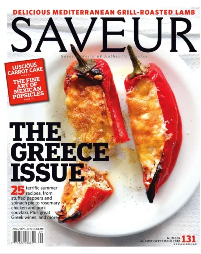 Saveur 2010 08 09