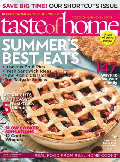 Taste Of Home 2010 08 09