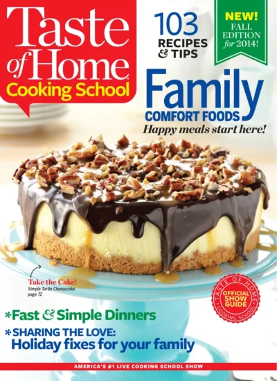 Taste Of Home Cooking School 2014 Fall