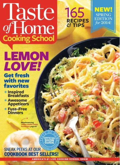Taste Of Home Cooking School 2014 Spring