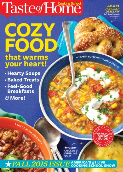 Taste Of Home Cooking School 2015 Fall