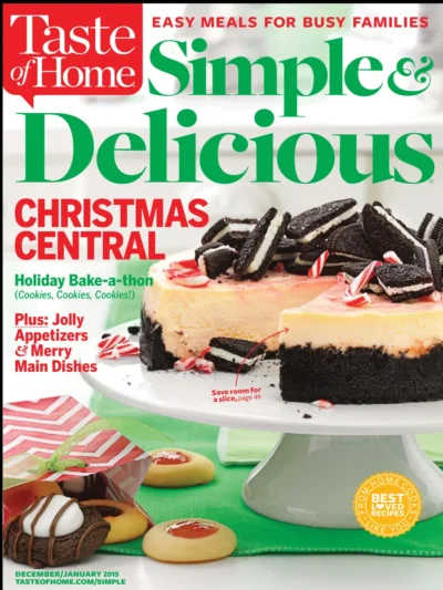 Taste Of Home Simple Delicious 2014 12 2015 01