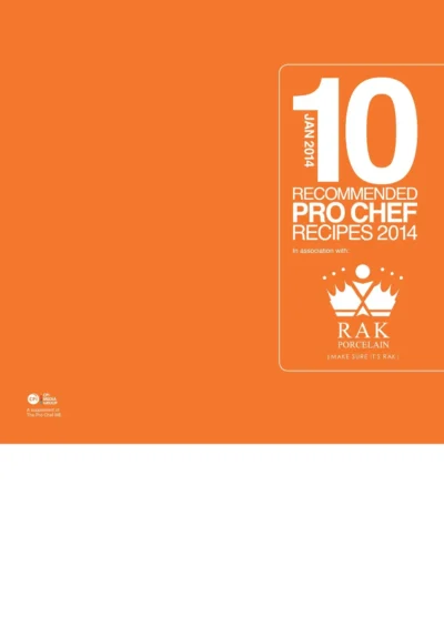 The Pro Chef Me Top 10 Recipes Jan 2014