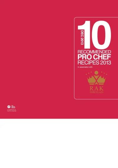The Pro Chef Me Top10 Recipes December 2013